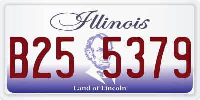 IL license plate B255379