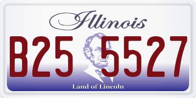 IL license plate B255527