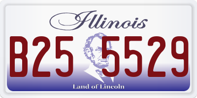 IL license plate B255529