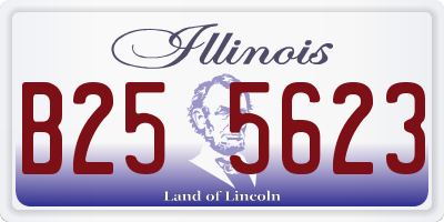 IL license plate B255623
