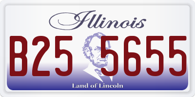 IL license plate B255655
