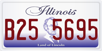 IL license plate B255695