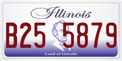 IL license plate B255879