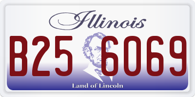 IL license plate B256069