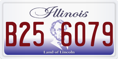 IL license plate B256079
