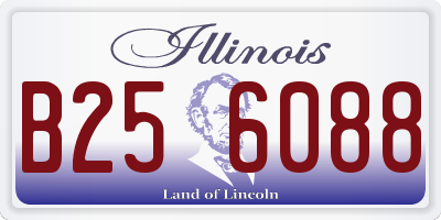 IL license plate B256088