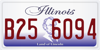 IL license plate B256094