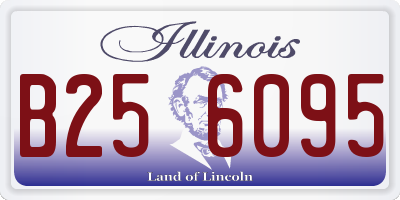 IL license plate B256095