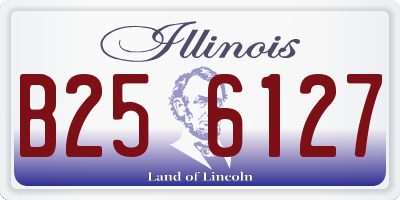 IL license plate B256127