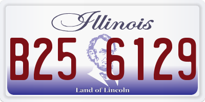 IL license plate B256129