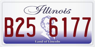 IL license plate B256177