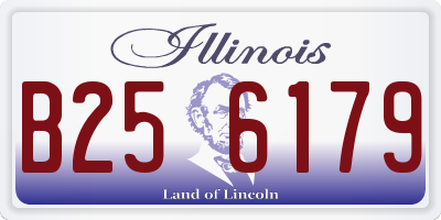 IL license plate B256179