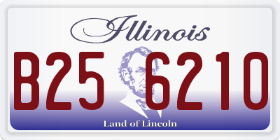 IL license plate B256210