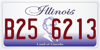 IL license plate B256213