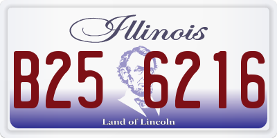 IL license plate B256216