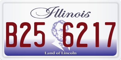 IL license plate B256217