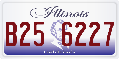 IL license plate B256227