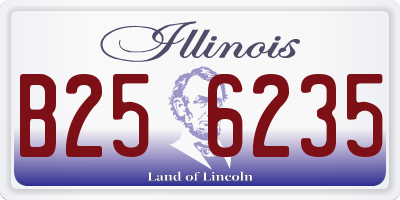 IL license plate B256235