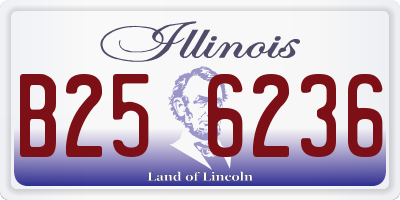 IL license plate B256236