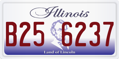 IL license plate B256237