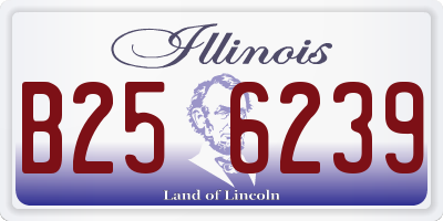 IL license plate B256239