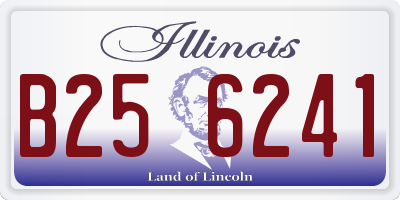 IL license plate B256241