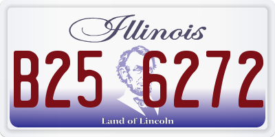 IL license plate B256272