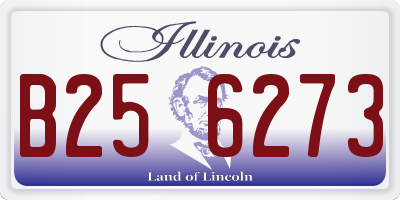IL license plate B256273