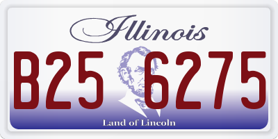 IL license plate B256275