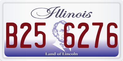 IL license plate B256276