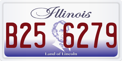 IL license plate B256279