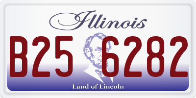 IL license plate B256282