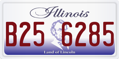 IL license plate B256285