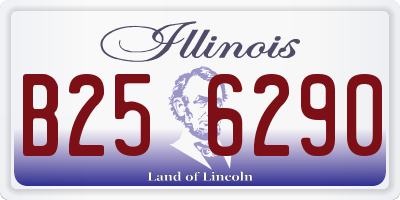 IL license plate B256290
