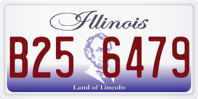 IL license plate B256479