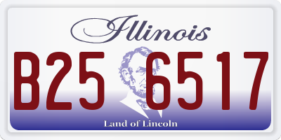 IL license plate B256517