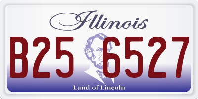 IL license plate B256527