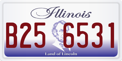 IL license plate B256531