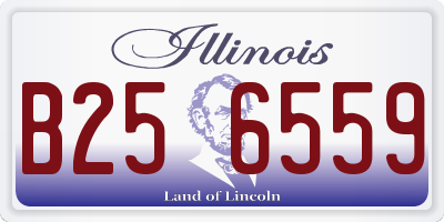 IL license plate B256559