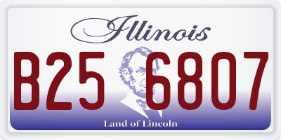 IL license plate B256807