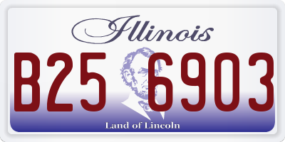 IL license plate B256903