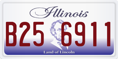 IL license plate B256911