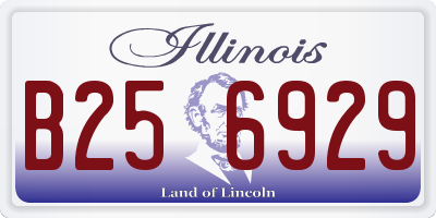 IL license plate B256929