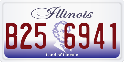 IL license plate B256941