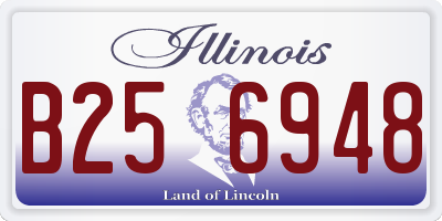 IL license plate B256948