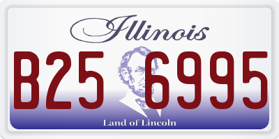 IL license plate B256995