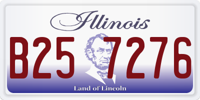 IL license plate B257276