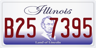 IL license plate B257395