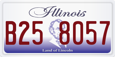 IL license plate B258057