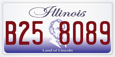 IL license plate B258089